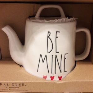 Rae Dunn Other - Rae Dunn XOXO cellar hearts & BE MINE tea pot Rae Dunn Other - Rae Dunn XOXO cellar hearts & BE MINE tea pot
